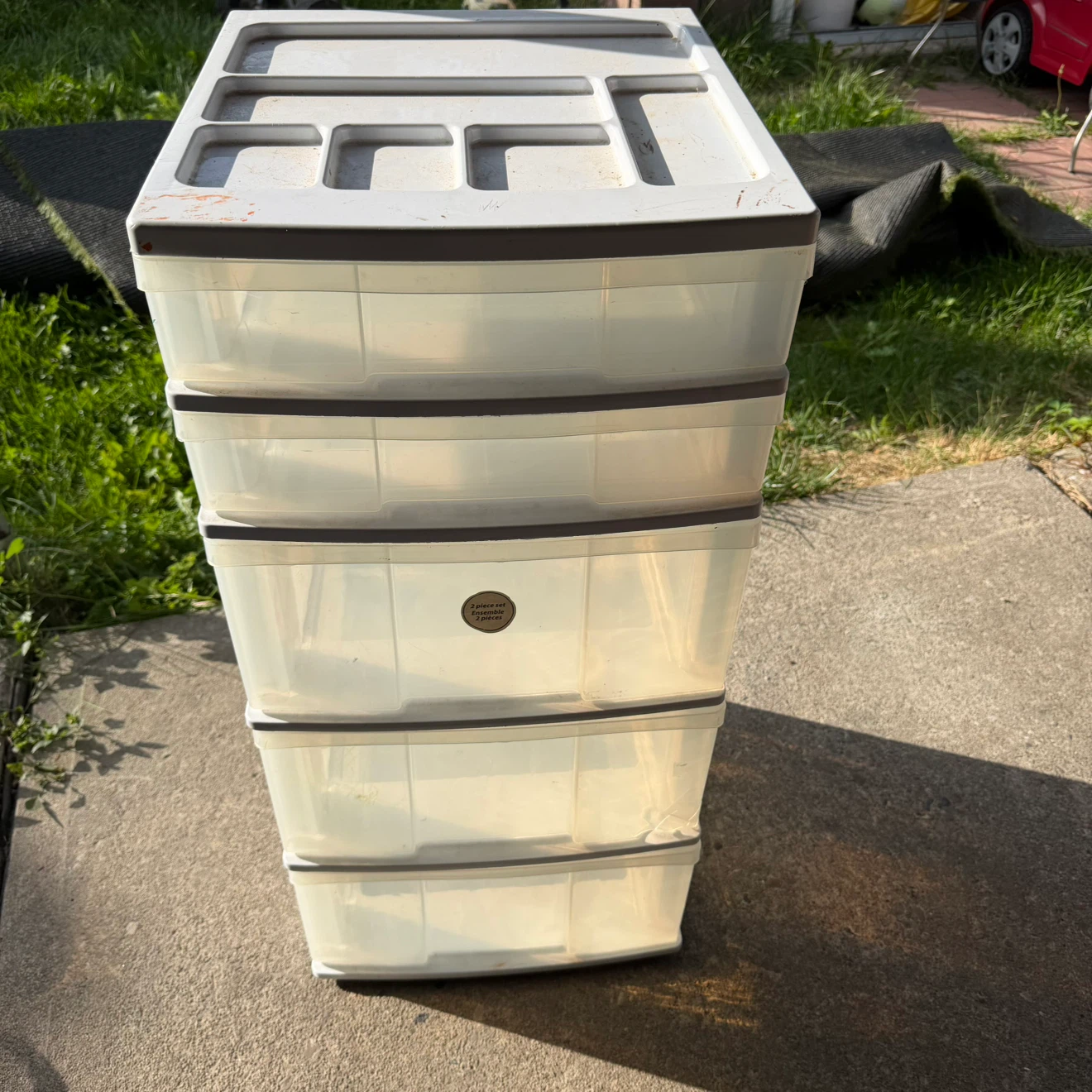 4-Drawer Plastic Storage Tower - photo 2