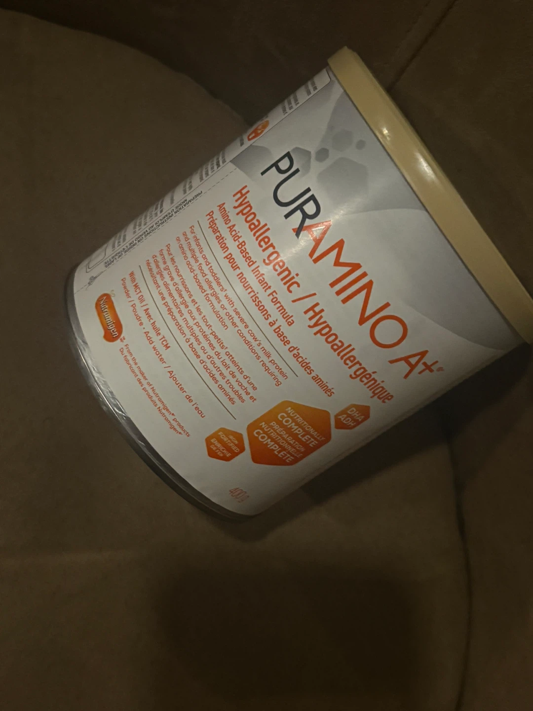 Puramino A+ Hypoallergenic Infant Formula 400g - photo 2