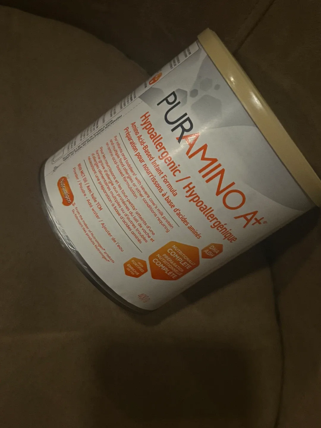 Puramino A+ Hypoallergenic Infant Formula 400g - photo 2