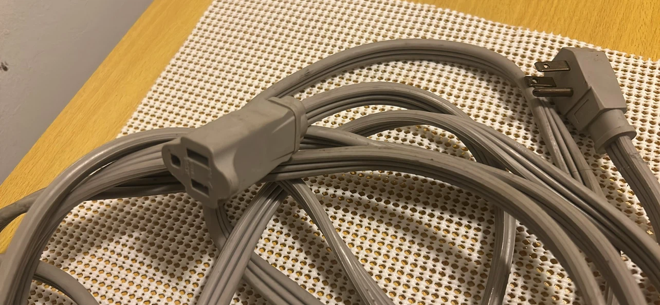 Grey Extension Cord 7 yards - photo 2