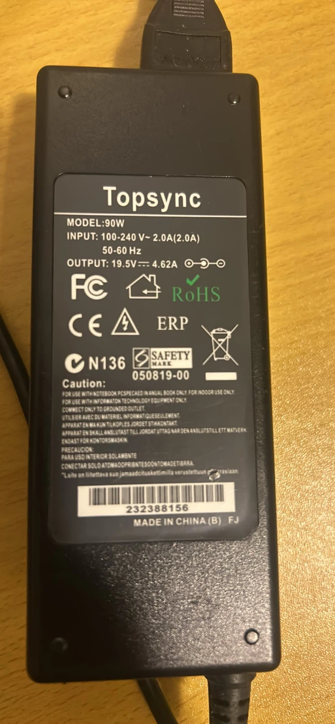 Topsync 90W Laptop Power Adapter - photo 3