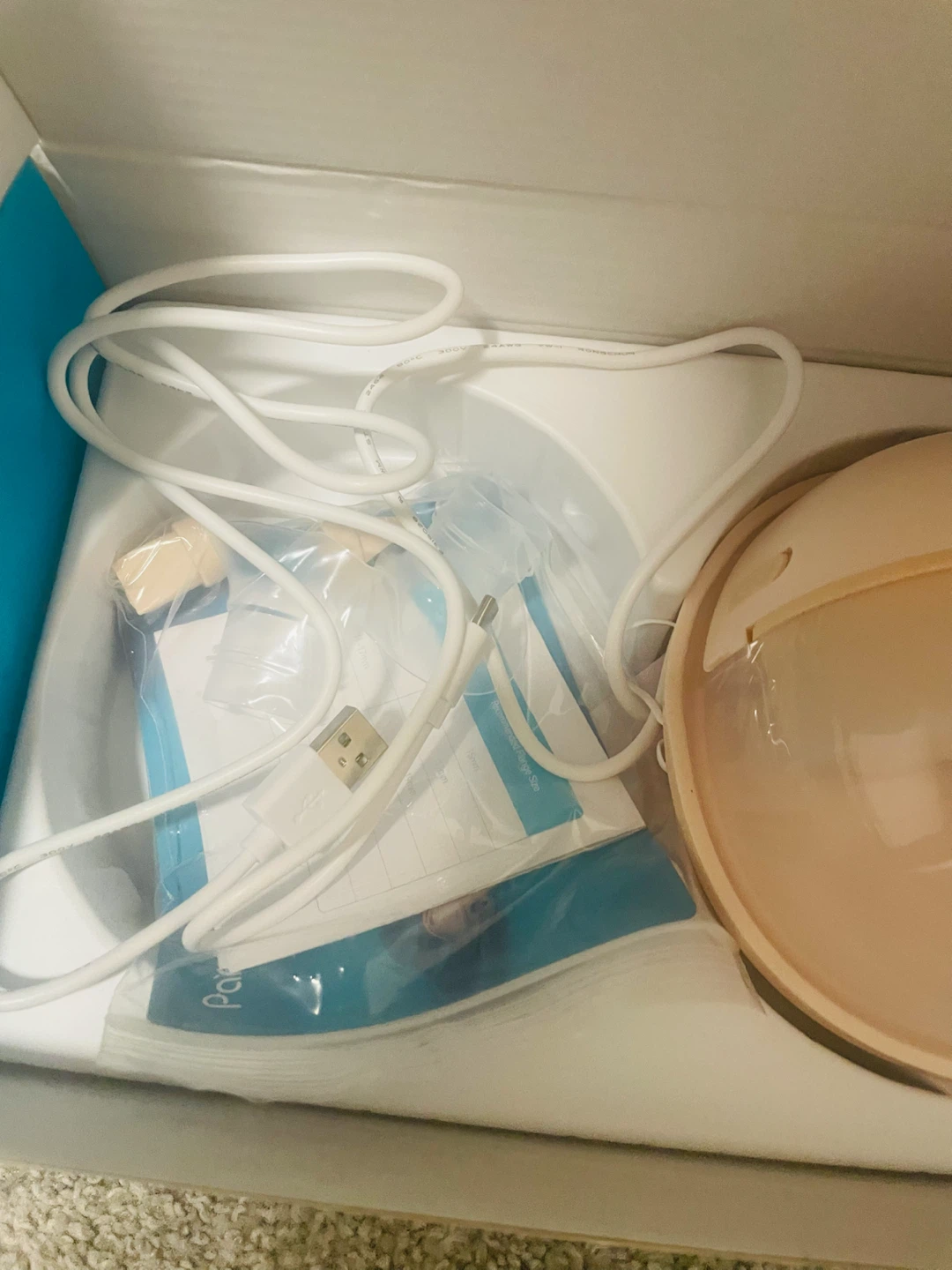 Wearable Breast Pump Double Set - photo 3