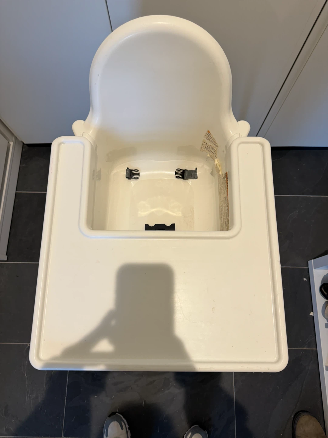 IKEA ANTILOP High Chair with Tray & Safety Harness (White) - photo 3