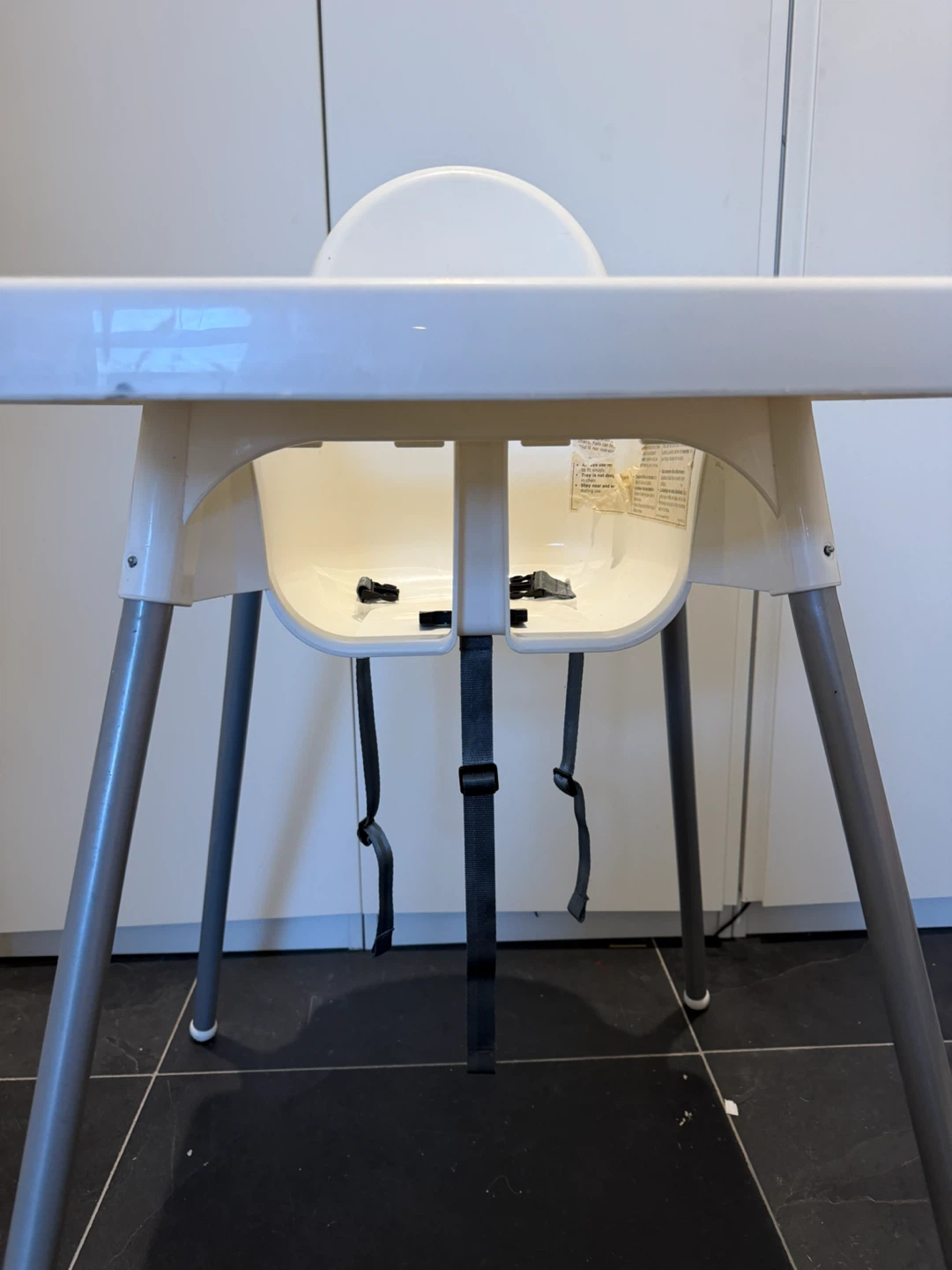 IKEA ANTILOP High Chair with Tray & Safety Harness (White) - photo 4