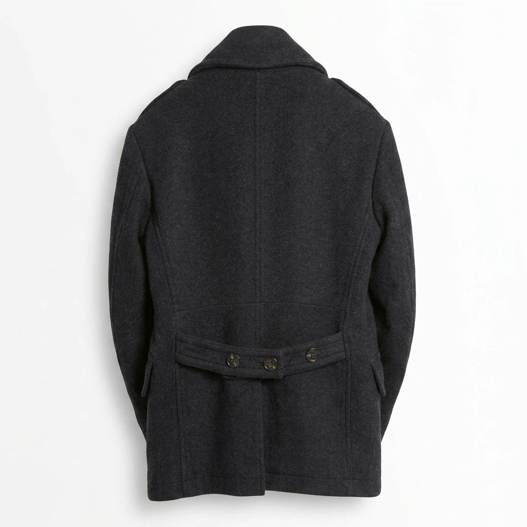 Burberry Brit Dark Gray Pea Coat - photo 2