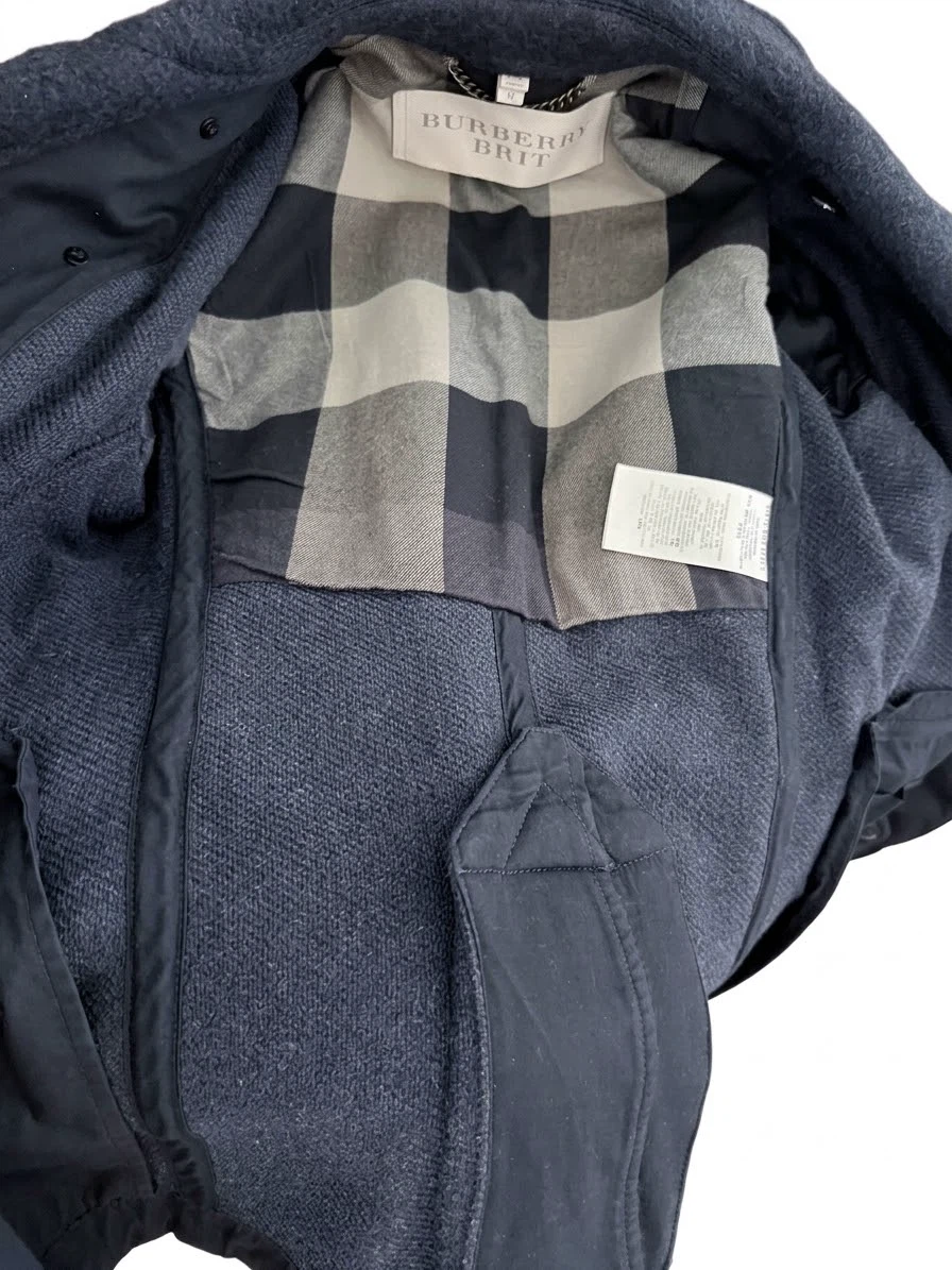 Burberry Brit Dark Gray Pea Coat - photo 4