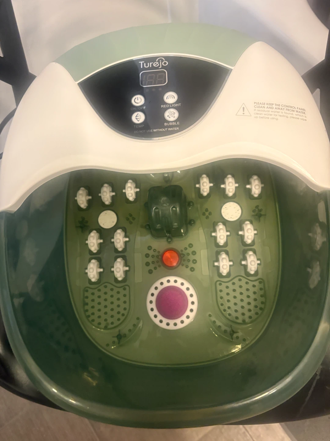 Turejo Foot Spa Massager only used once - photo 2