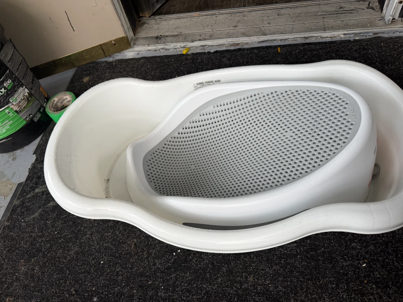Infant Baby Bath Tub with Support Insert - photo 4