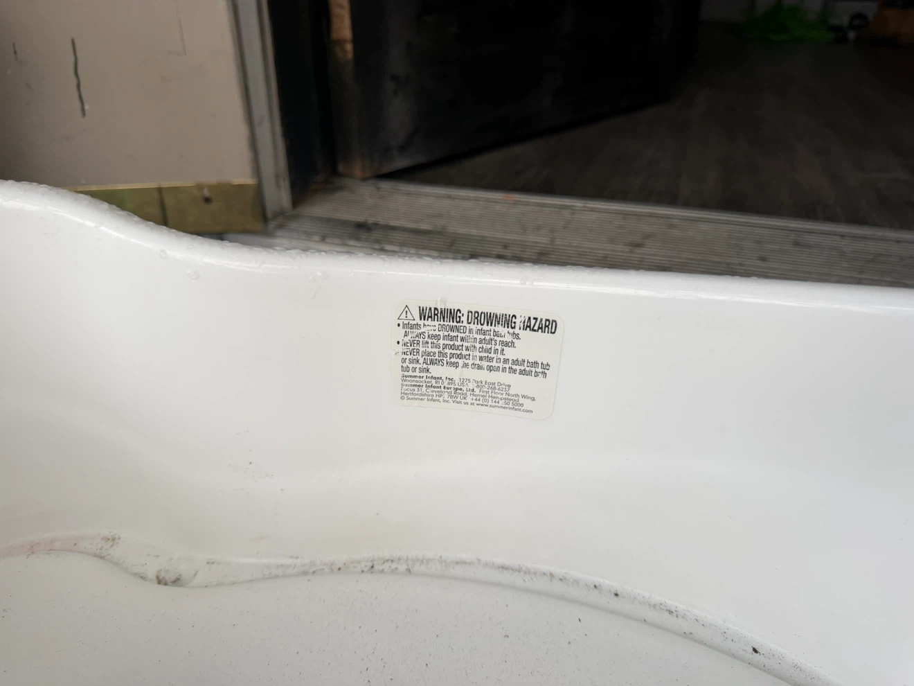 Infant Baby Bath Tub with Support Insert - photo 5