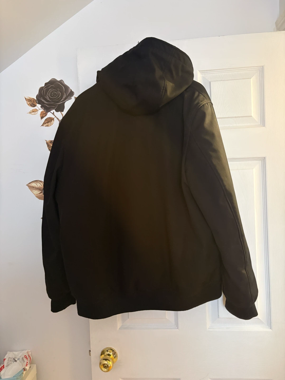 Nautica Black Hooded Winter Jacket Xxl - photo 3