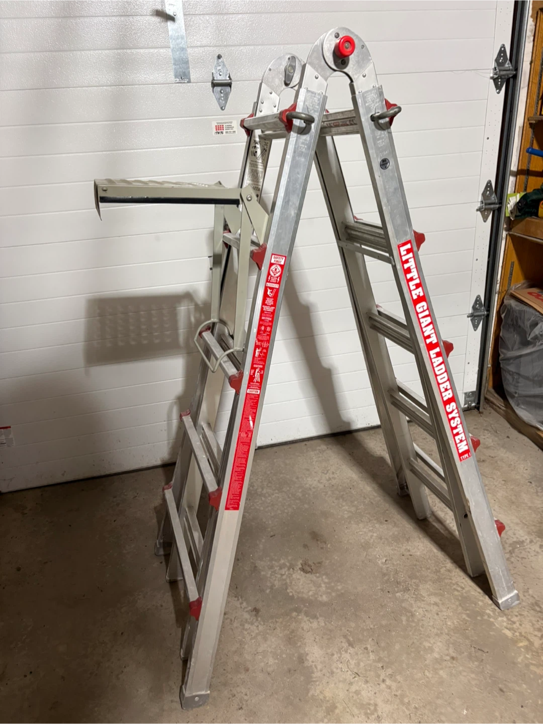 Little Giant Ladder System with Work Platform