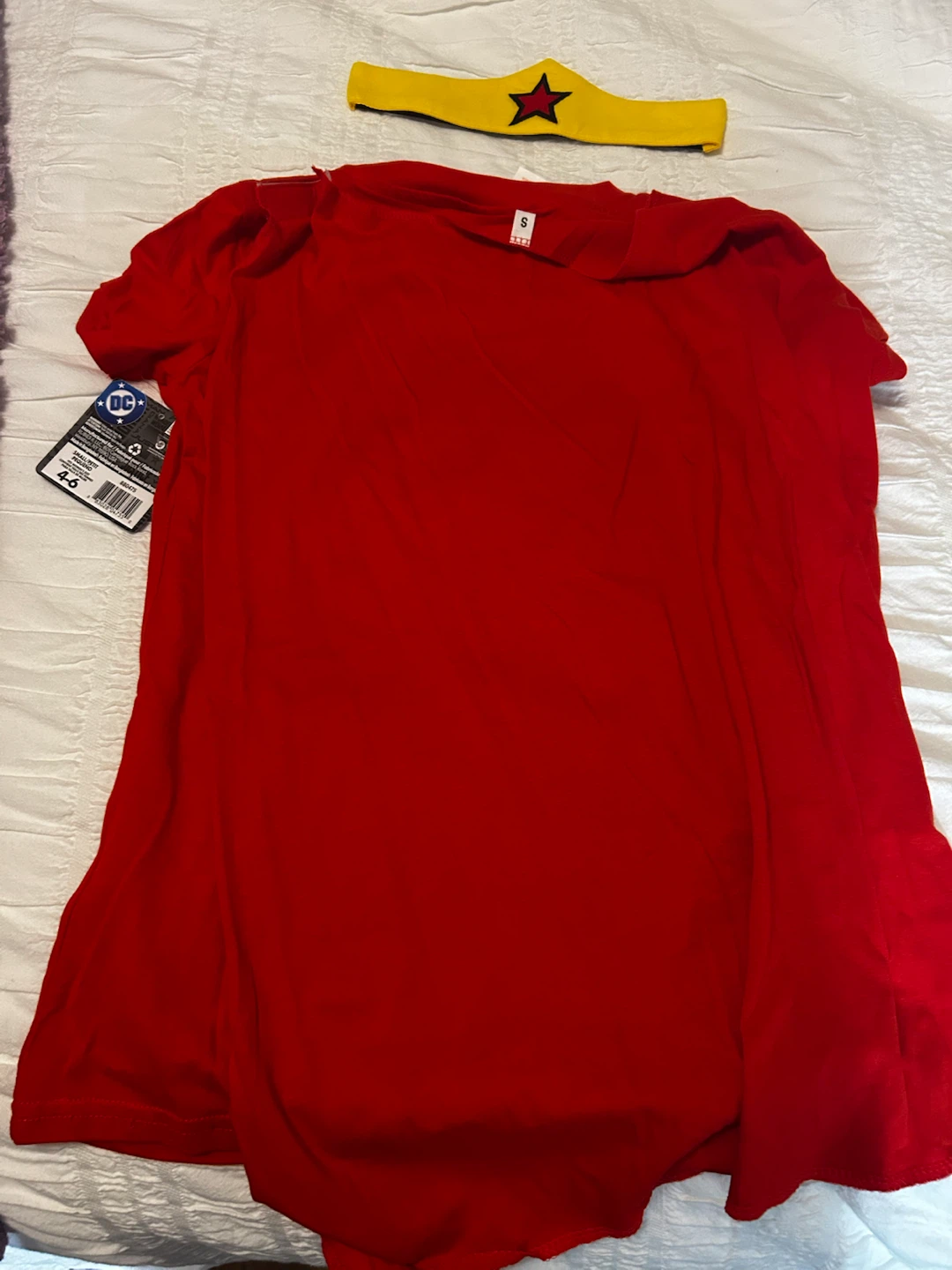 Rubies Wonder Woman Costume T-Shirt and Headpiece - photo 2