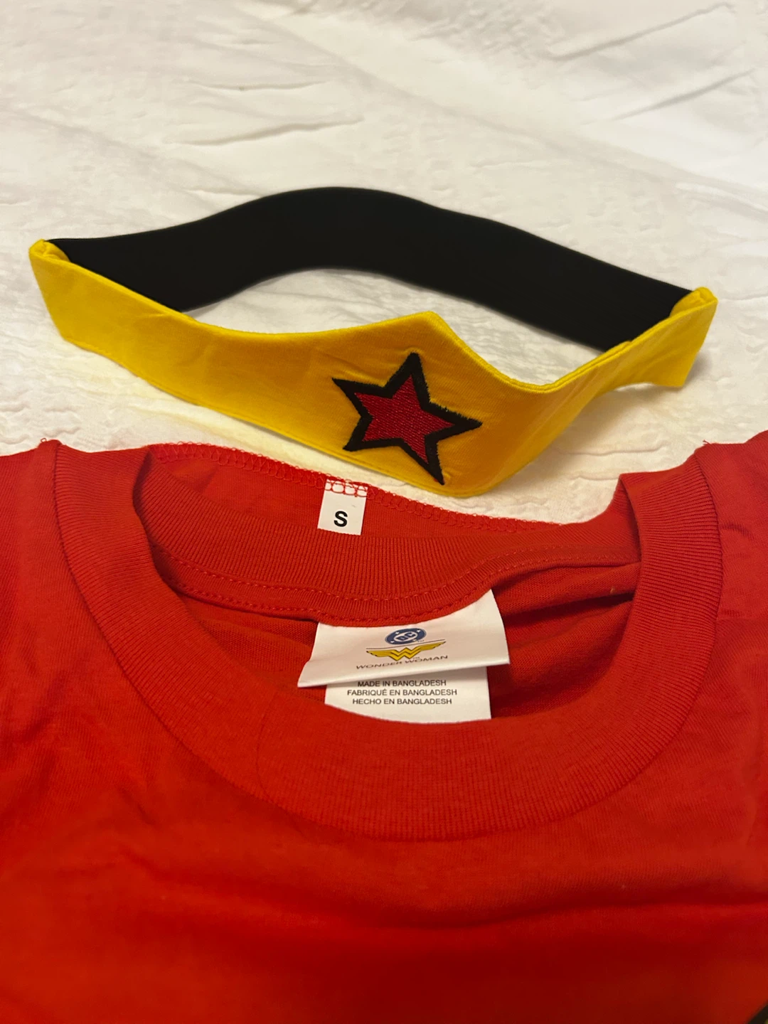 Rubies Wonder Woman Costume T-Shirt and Headpiece - photo 3
