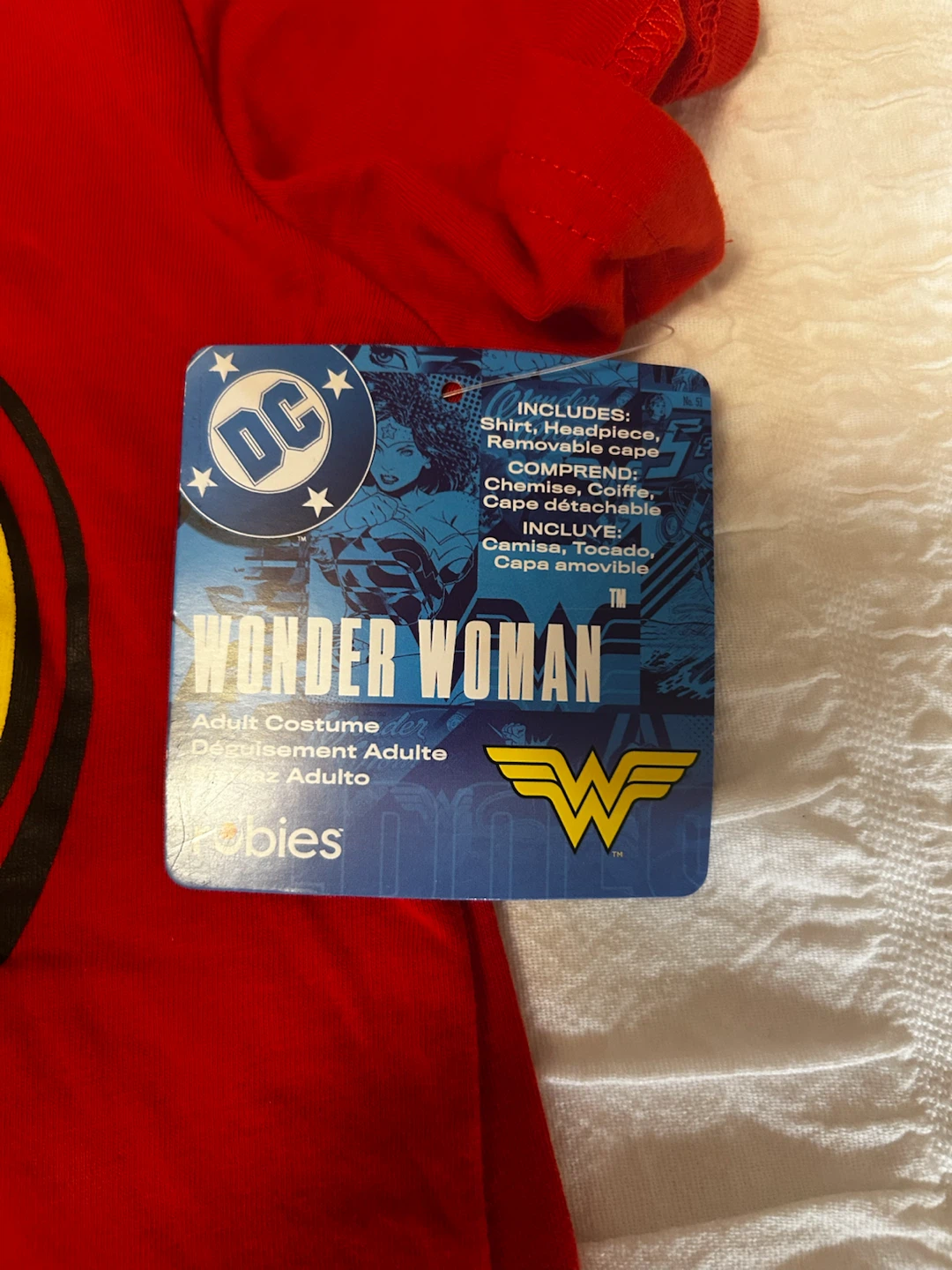 Rubies Wonder Woman Costume T-Shirt and Headpiece - photo 5