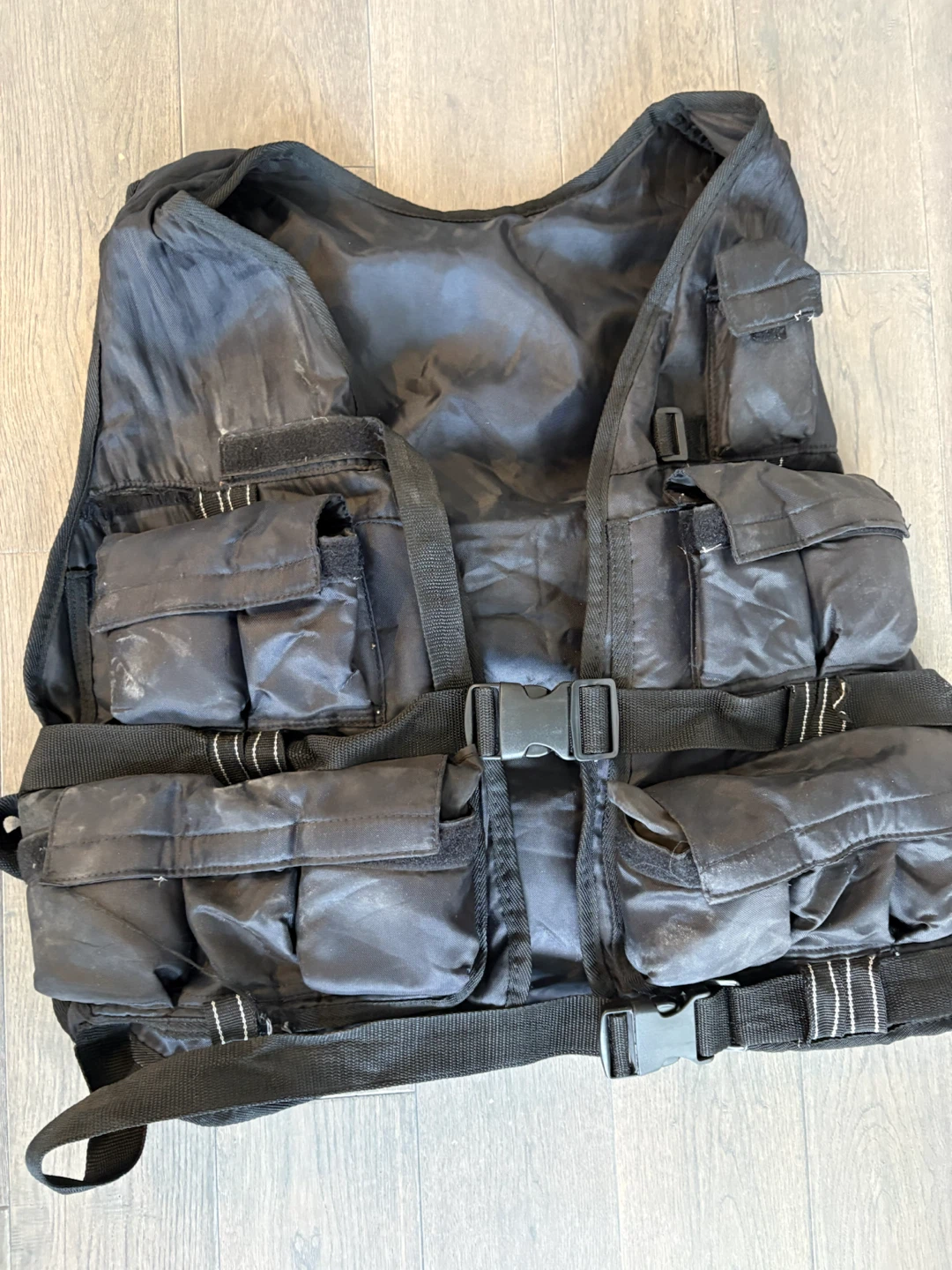 Black Weighted Vest