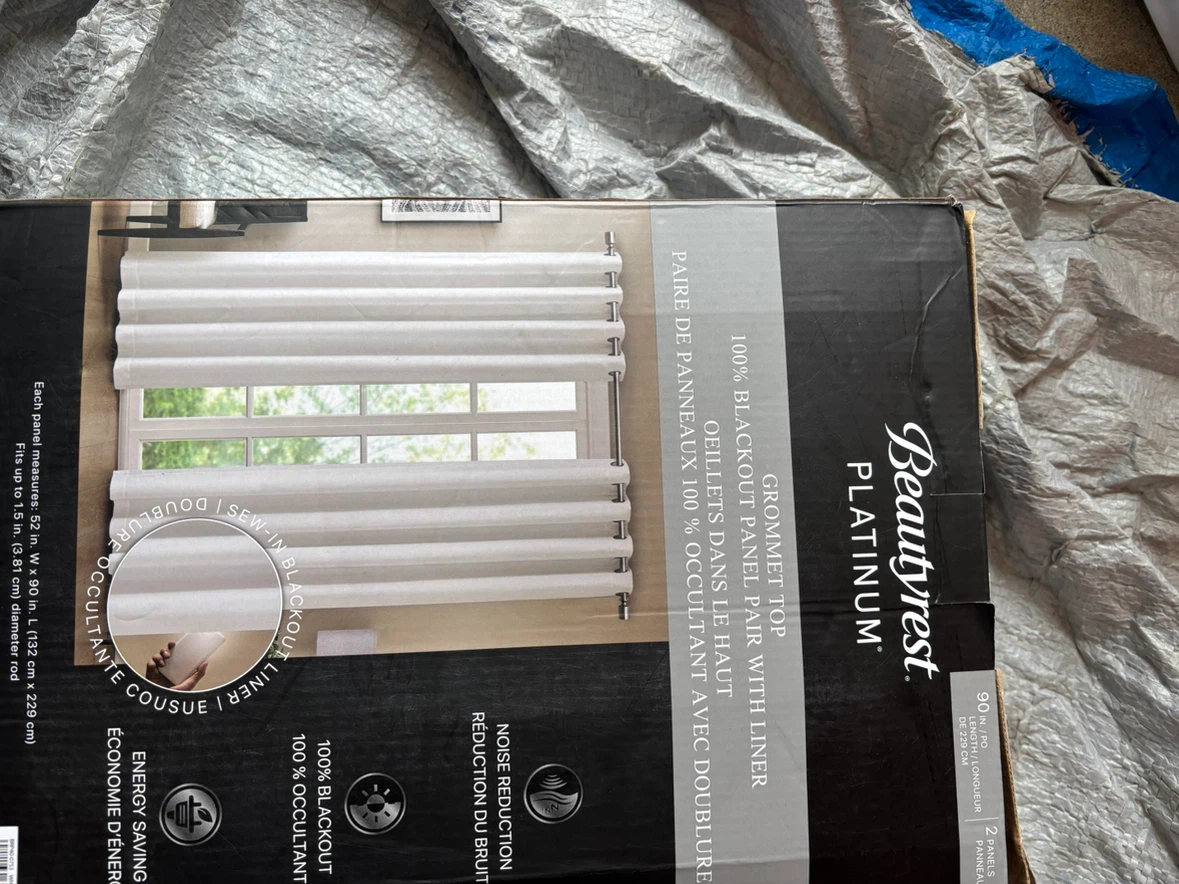 Beautyrest Platinum 2pc Blackout Curtains - photo 2