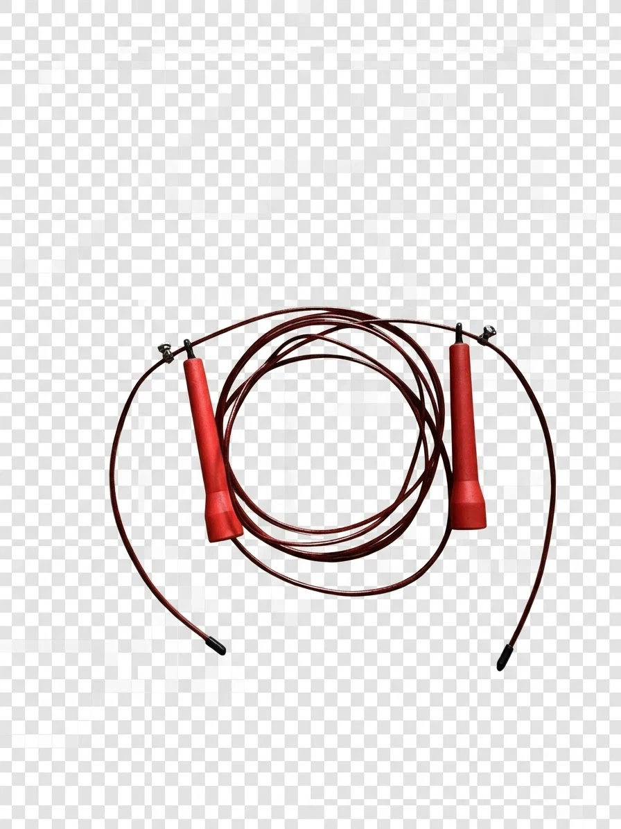 Red Adjustable Speed Jump Rope