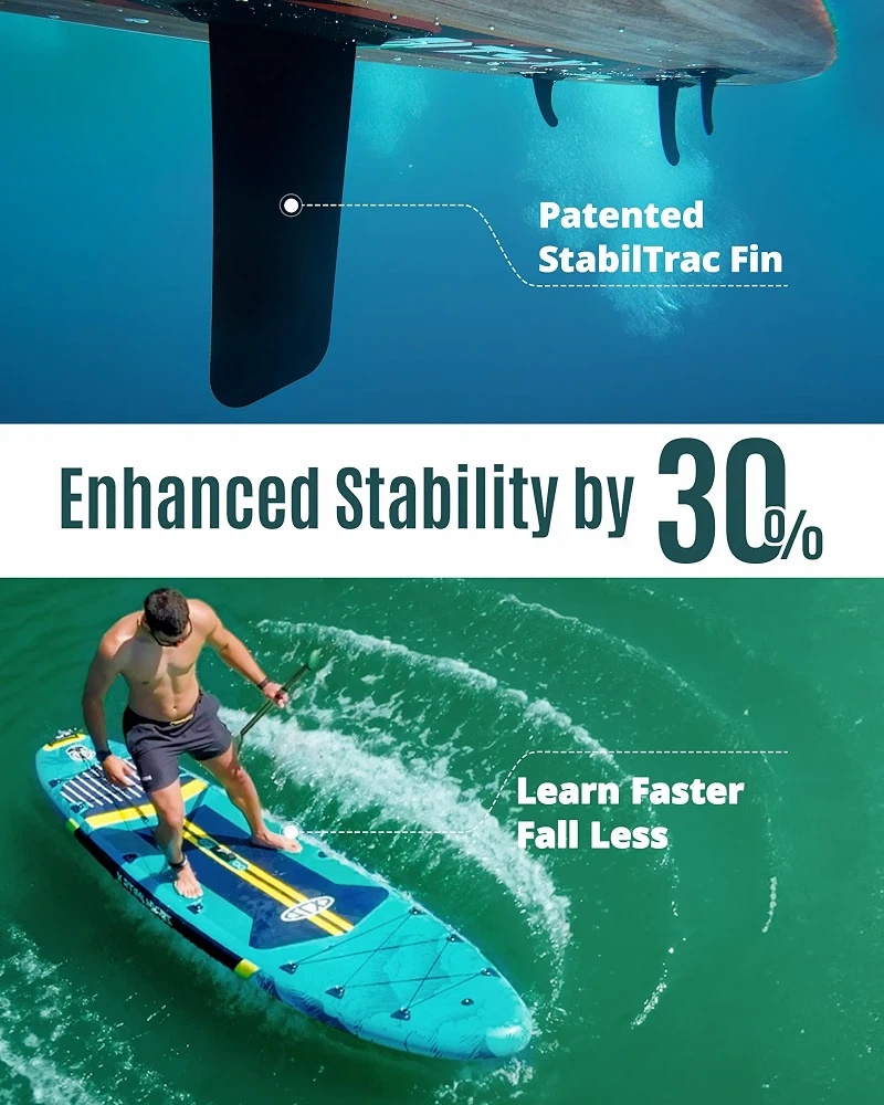 ZLX 11'6"X35" ULTRA WIDE INFLATABLE STAND UP PADDLE BOARD - photo 3