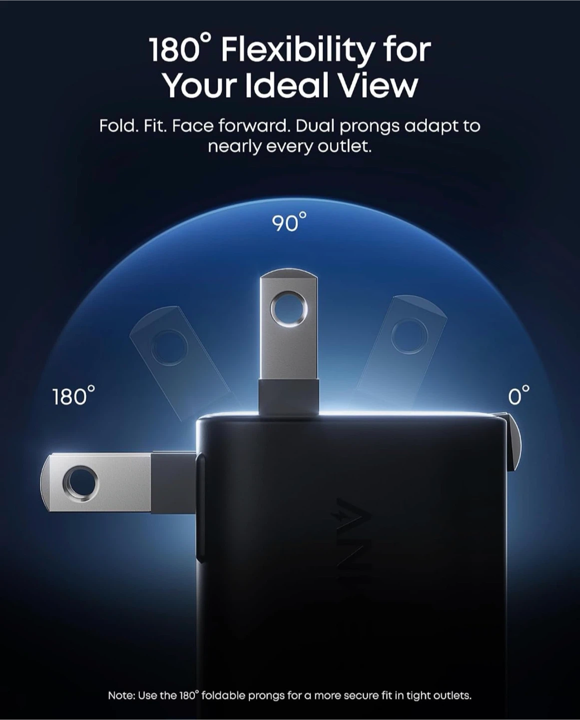 Anker Nano Smart Display Charger, 45W Max GaN USB-C Wall Adapter - photo 2