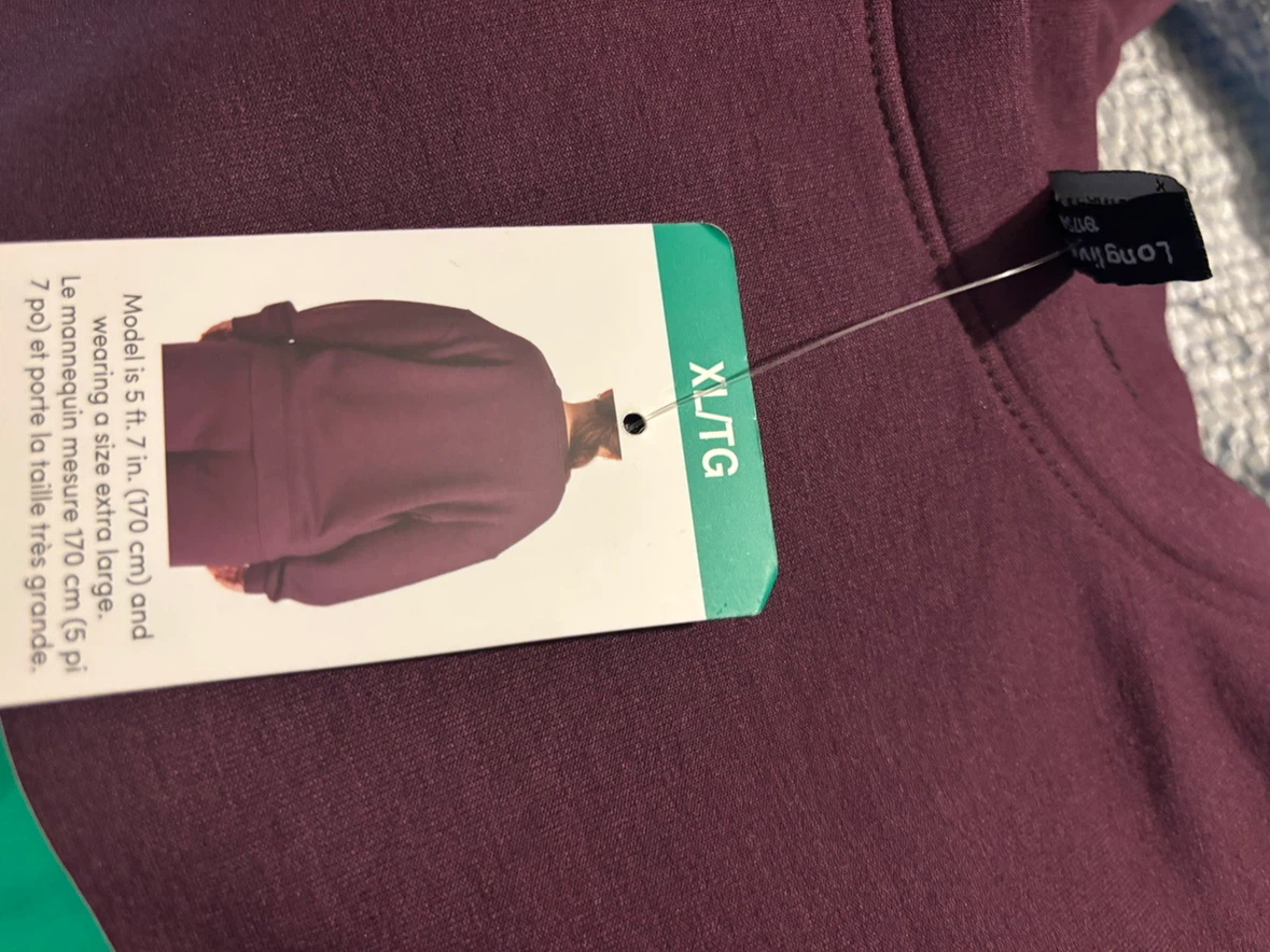 Lazypants Crewneck Sweatshirt - Maroon XL - photo 3