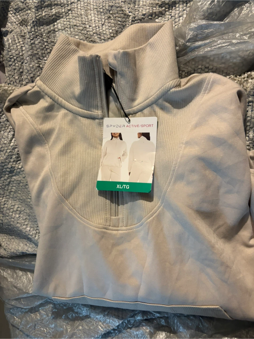 Spyder Active Sport Half-Zip Pullover - Size XL/TG