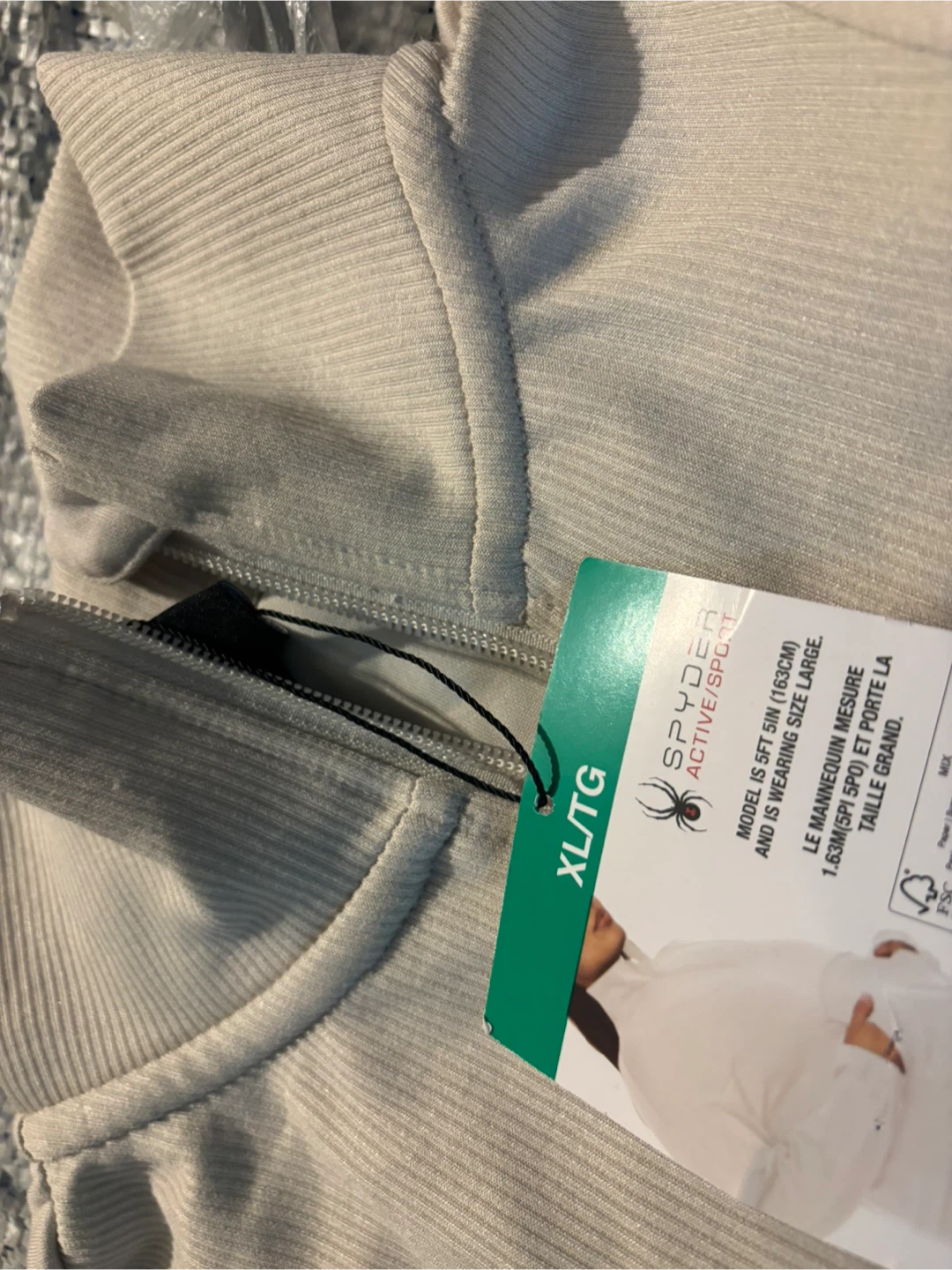 Spyder Active Sport Half-Zip Pullover - Size XL/TG - photo 3