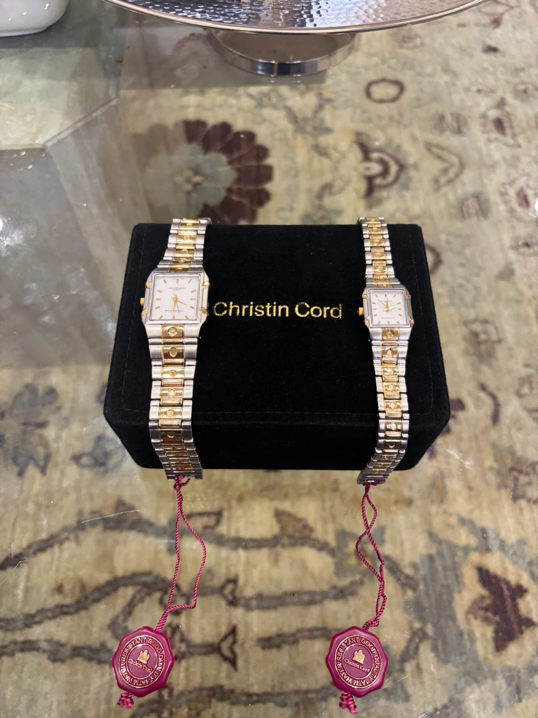 Christin Cord Vintage His & Hers Watch Set - photo 2