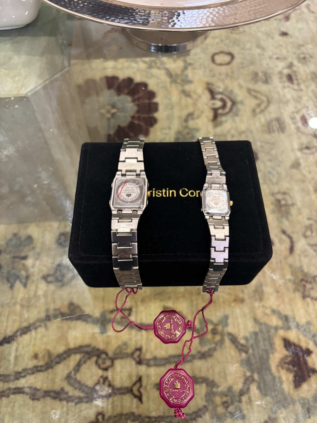 Christin Cord Vintage His & Hers Watch Set - photo 4