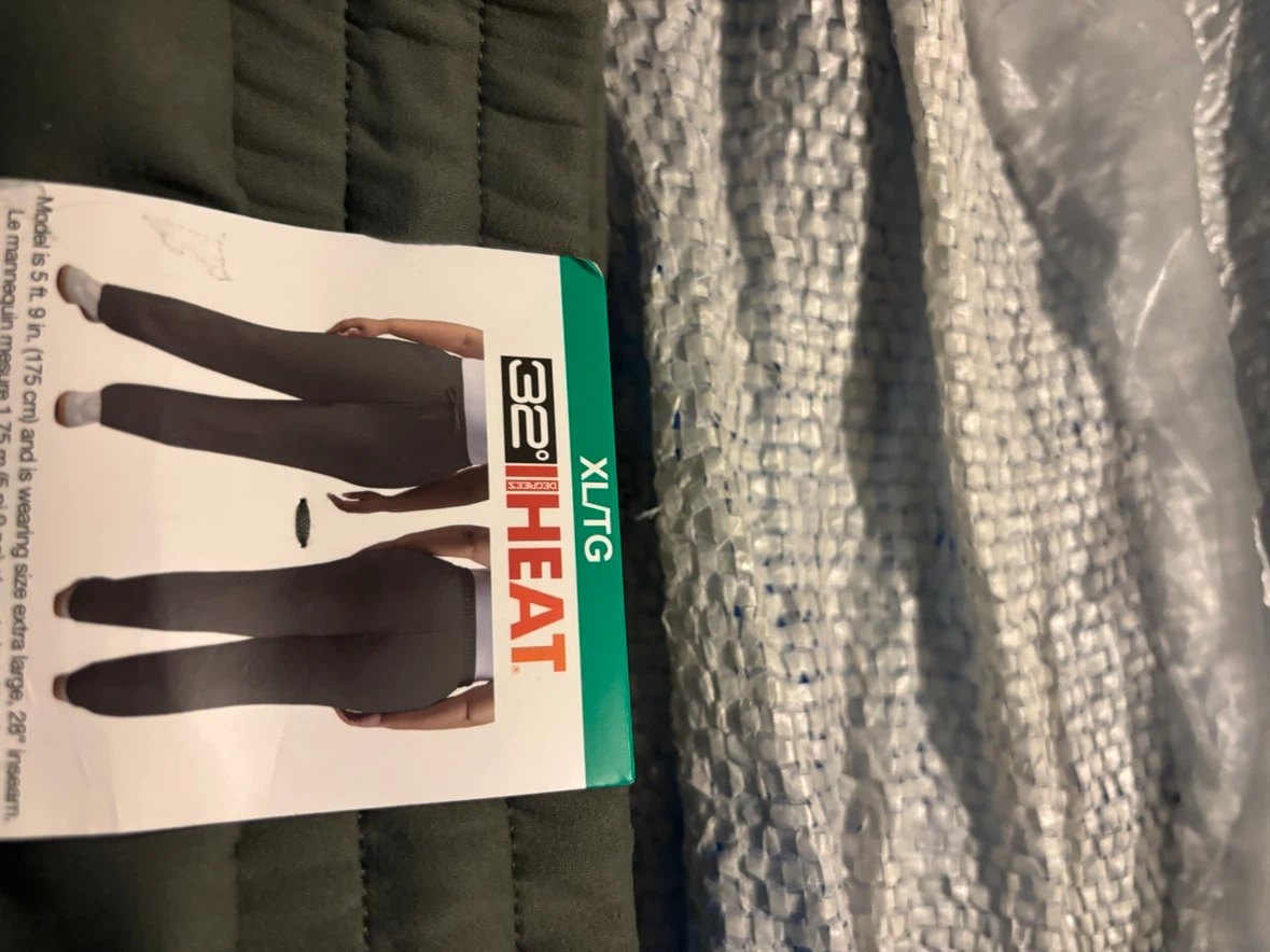 32 Degrees Heat Olive Green Joggers XL - photo 2