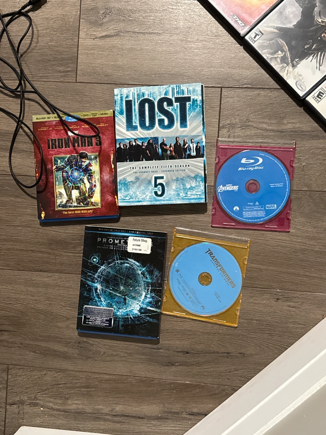 Assorted Blu-ray Movies and TV Series Collection