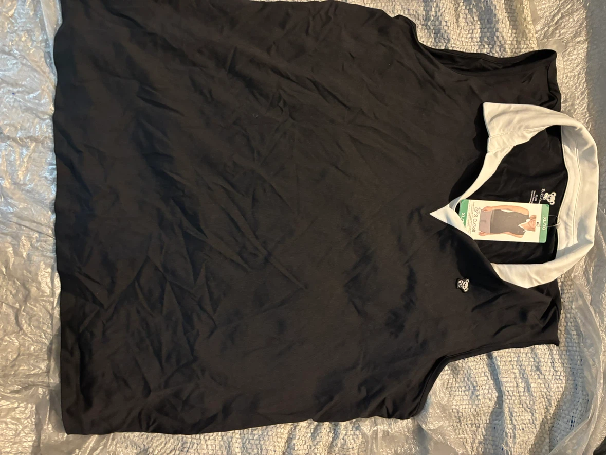 New S.C. Golf Sleeveless Polo Shirt XL