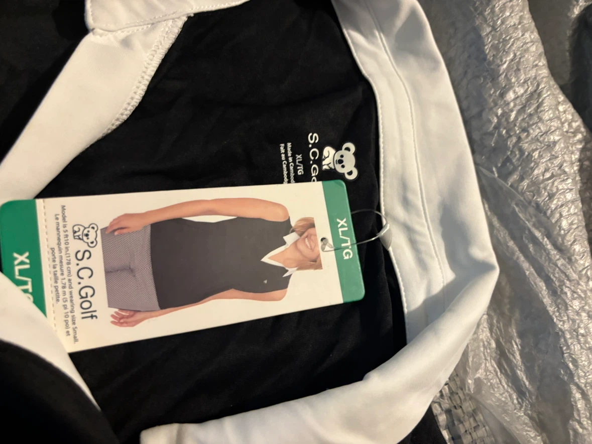 New S.C. Golf Sleeveless Polo Shirt XL - photo 2