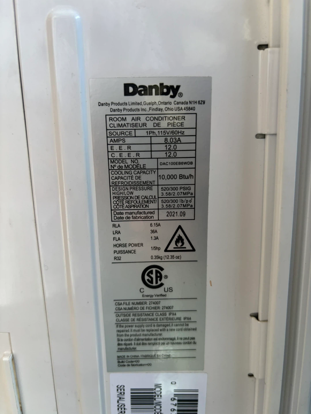 AC window air conditioner, delivery - photo 3