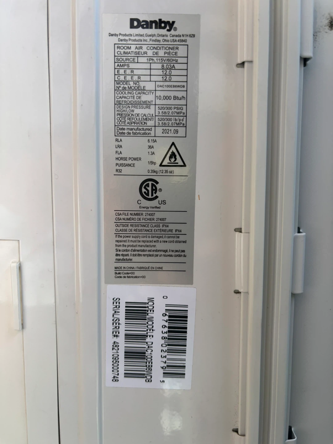 AC window air conditioner, delivery - photo 4