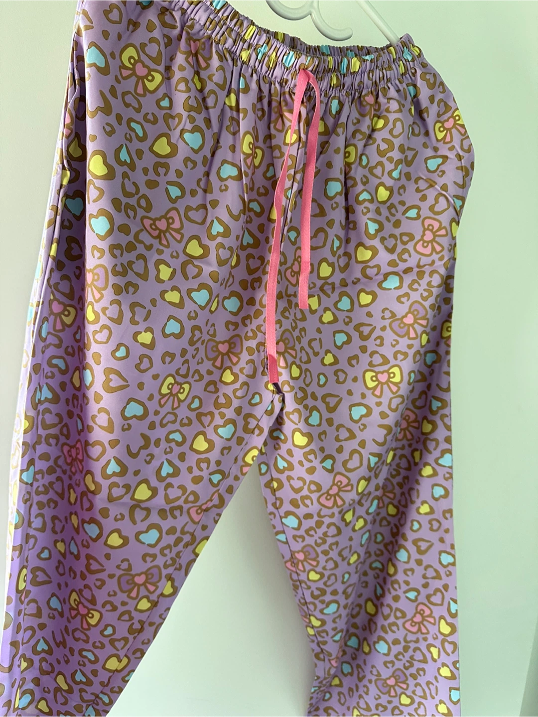 New Pajama Set with Bow and Heart Print - photo 5