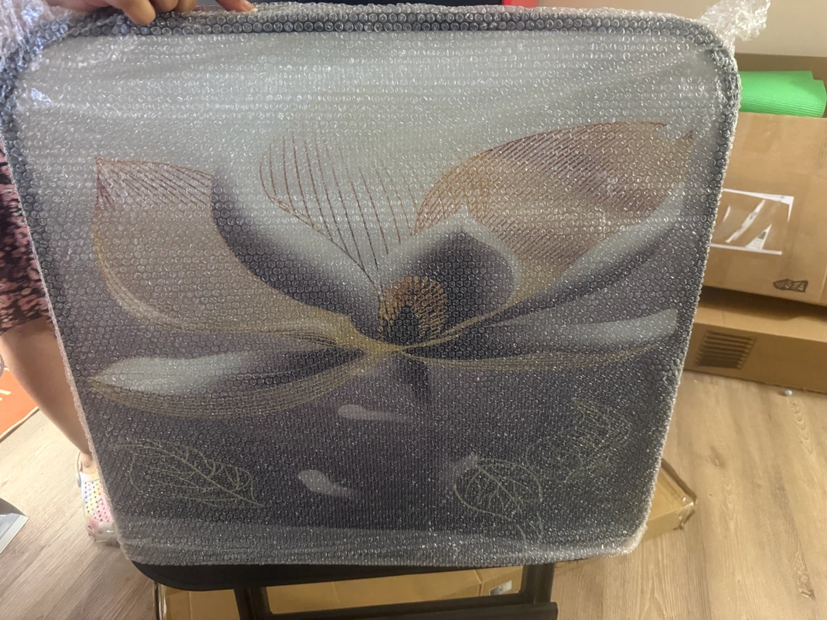 Floral pattern folding table - photo 5