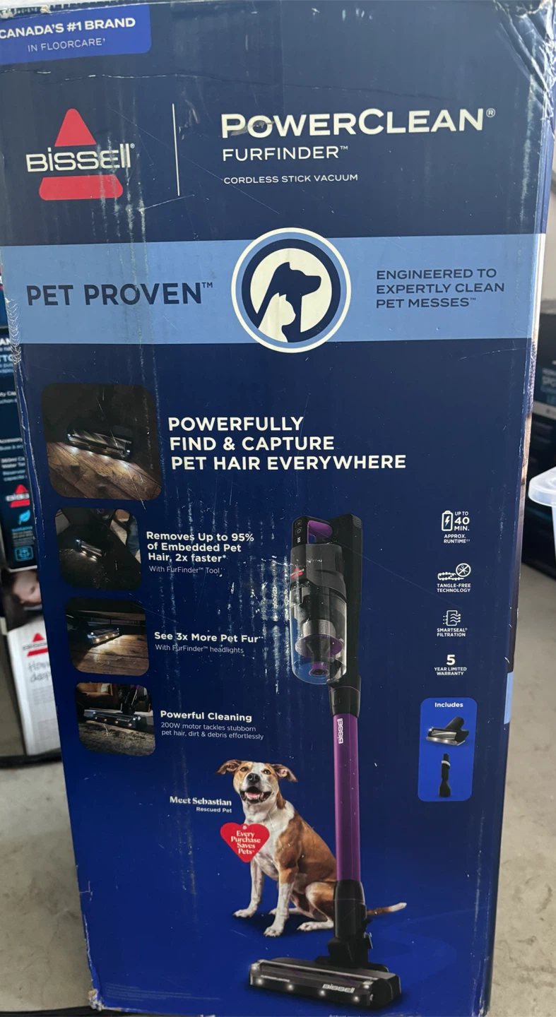 Bissell PowerClean FurFinder Cordless Stick Vacuum