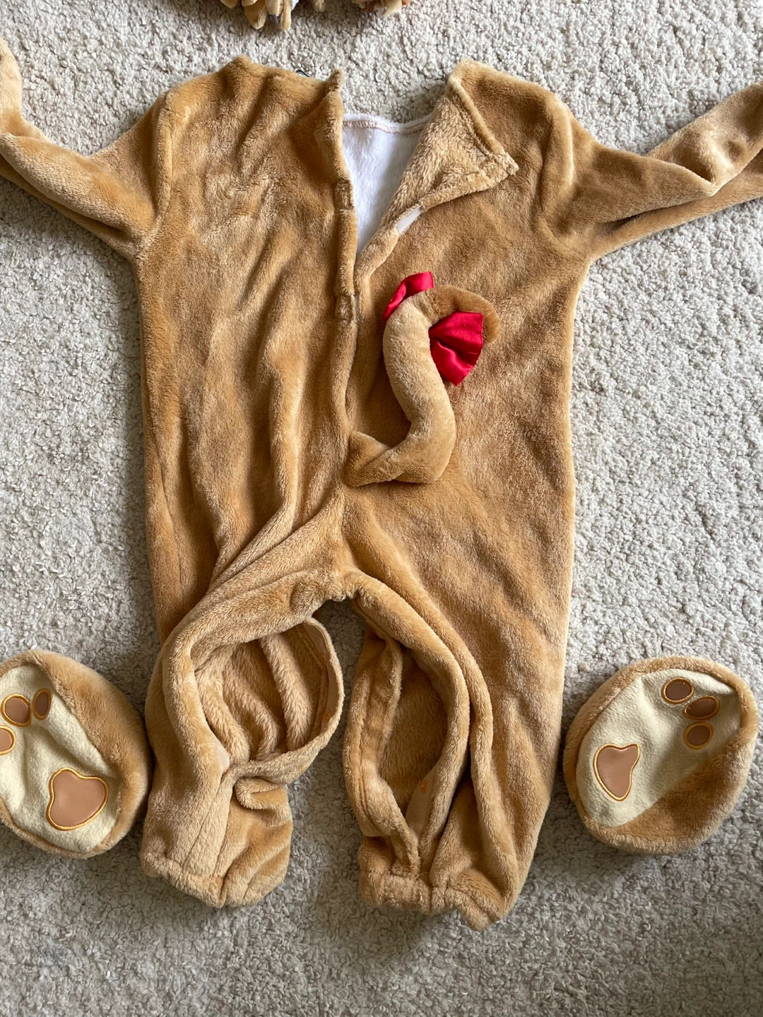 Infant Costume 12-24 Months Wizard of Oz Cowardly Lion - photo 3