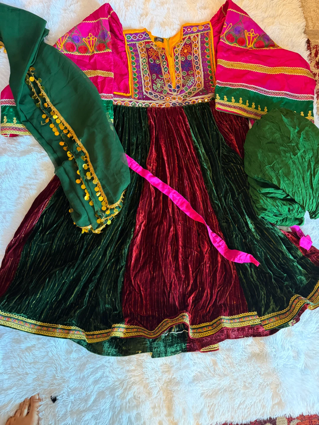 Afghani dress 3 piece