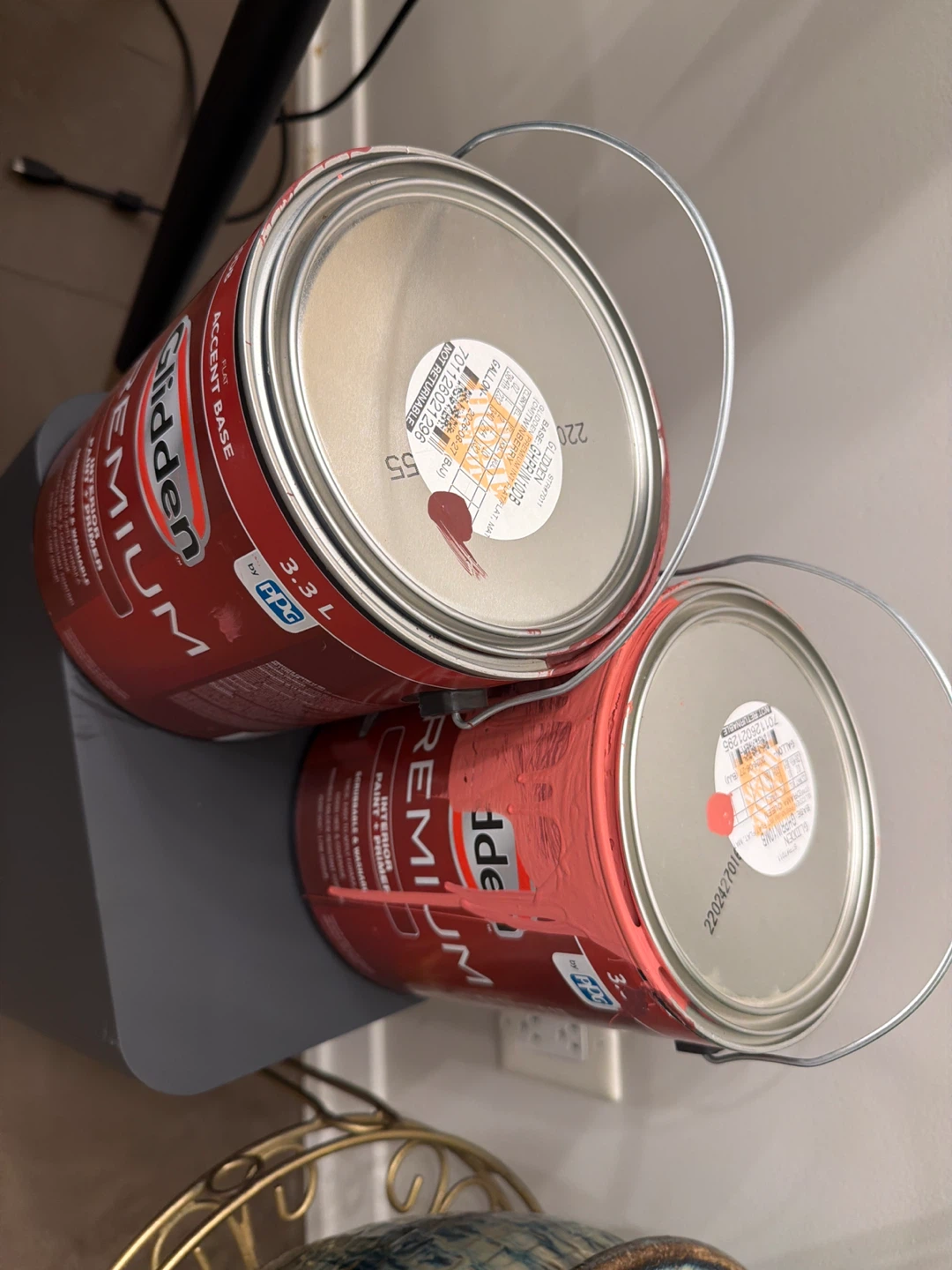 2 Cans of Glidden Premium Interior Paint