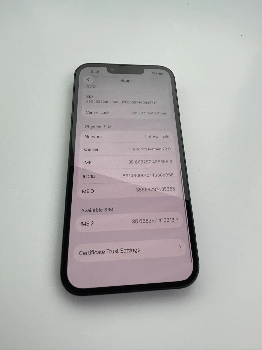 iPhone 13 128GB Unlocked - Black - photo 3