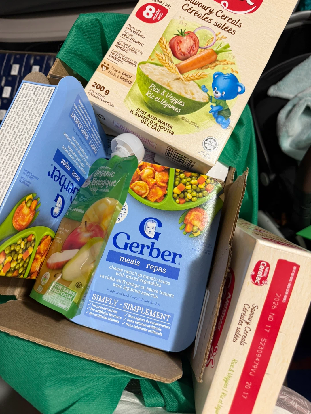 Gerber Baby Meals and Cerelac Cereal Bundle