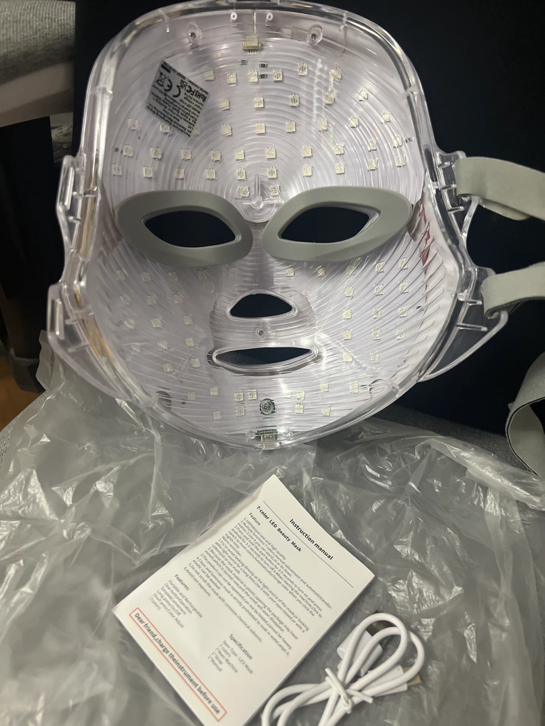 7-Colour LED Beauty Mask - photo 5