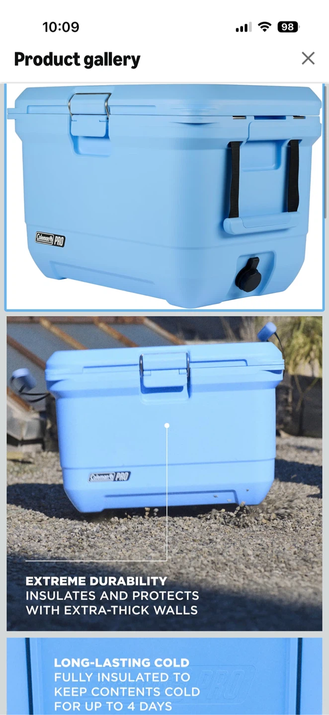 Coleman PRO Cooler 45 QT - photo 2