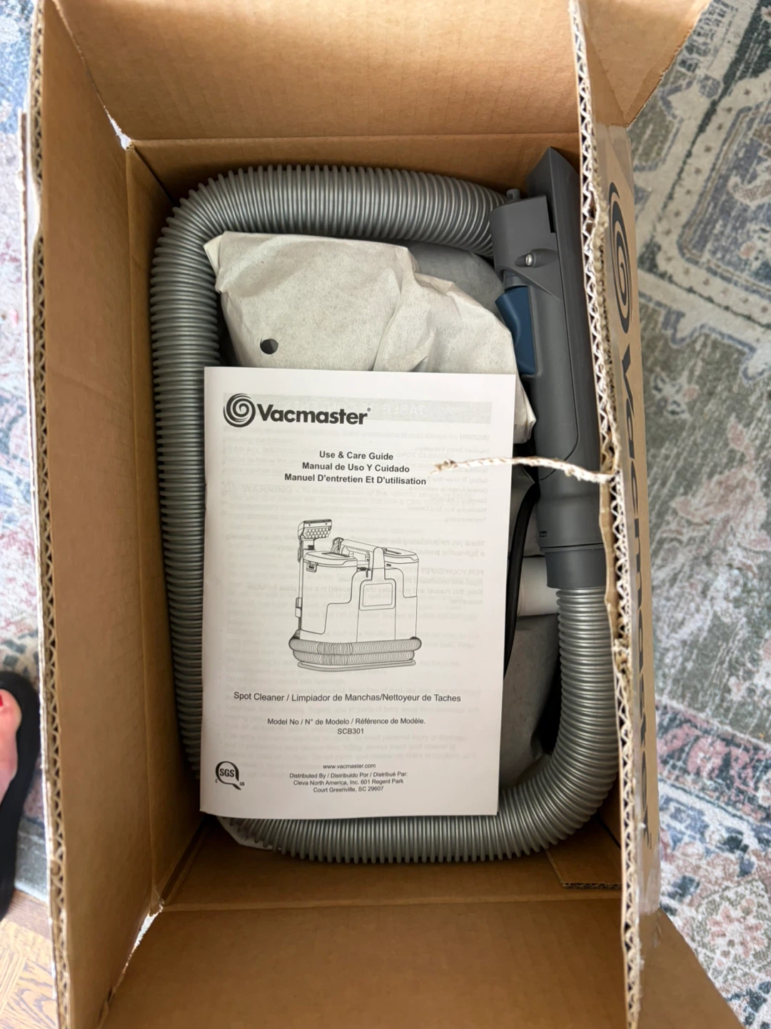 New! Vacmaster Spot Cleaner Model SCB301 - photo 4
