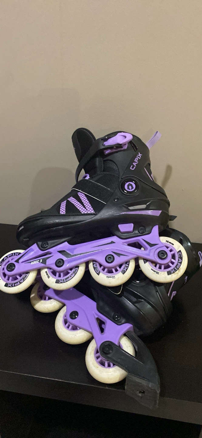 Capix Inline Skates Black and Purple