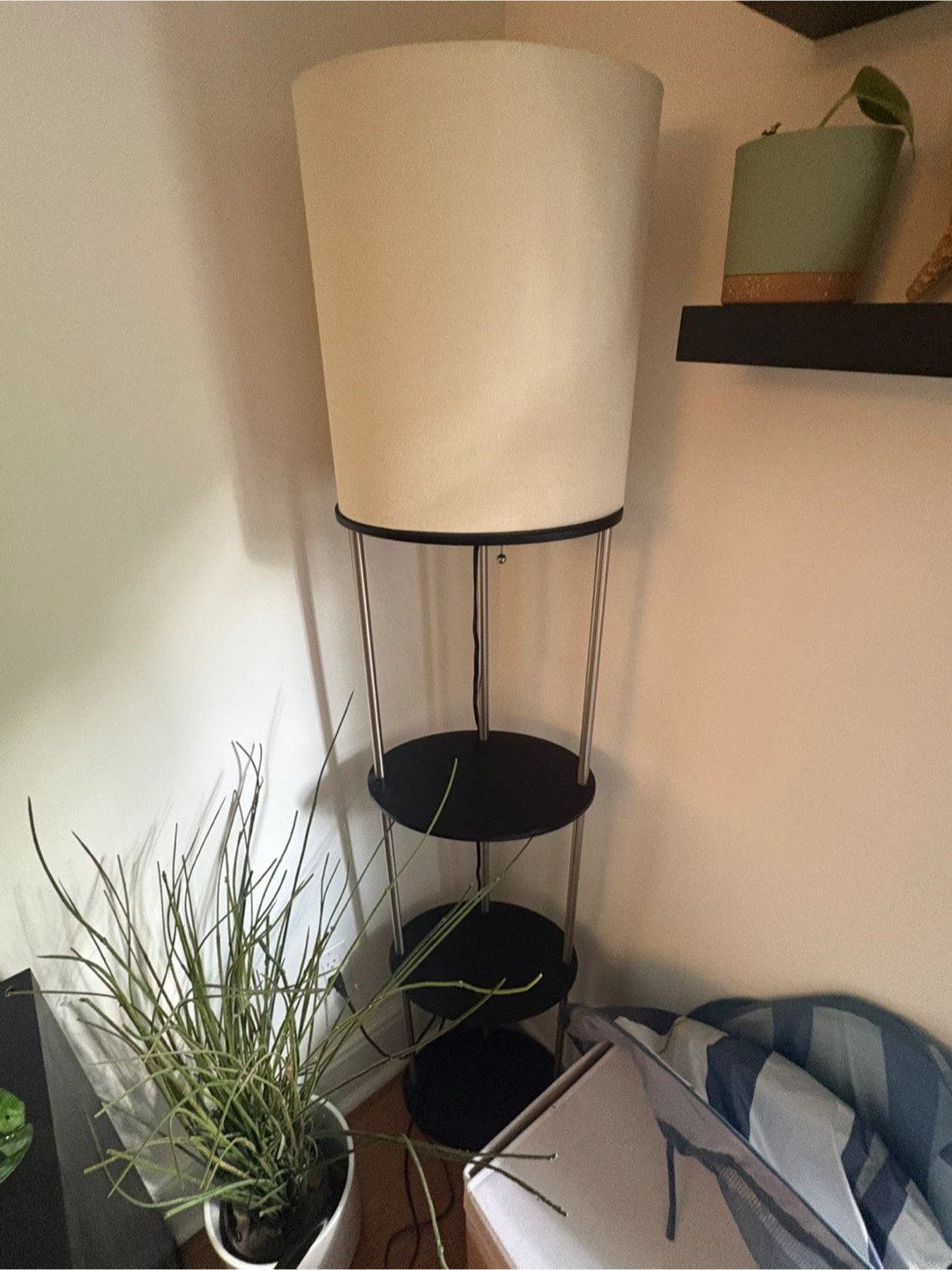 Floor Lamp with Shelving - photo 2