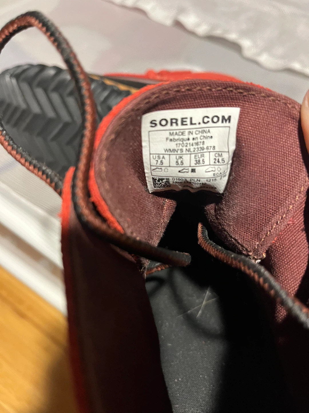 Sorel Waterproof Boots Red - photo 2