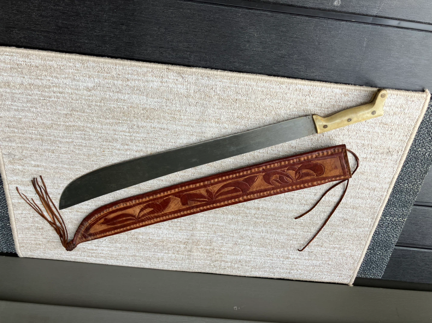 Ingolma S.A. Gavilan No. 27 Machete with Leather Sheath - photo 5
