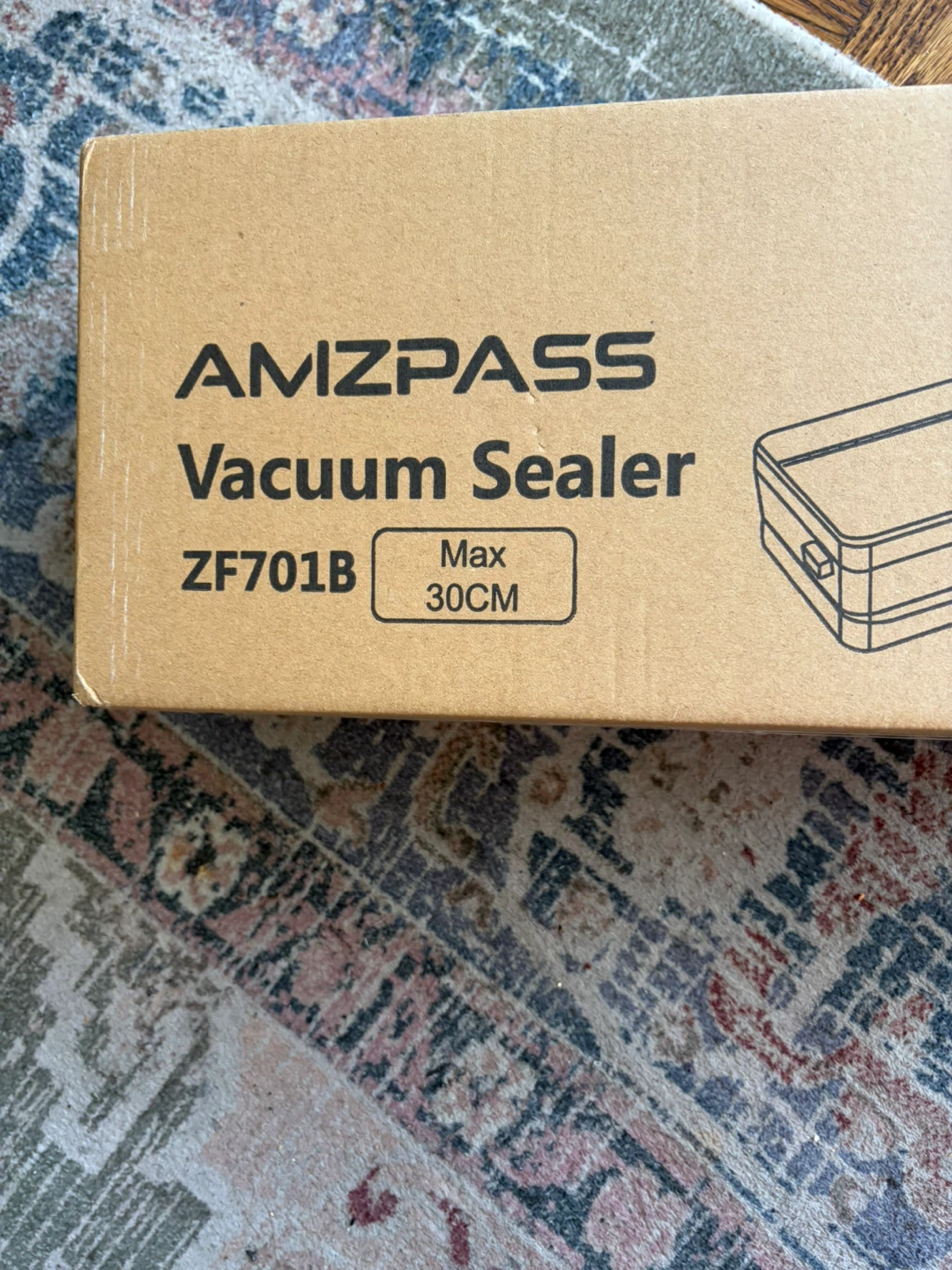 AMZPASS Vacuum Sealer ZF701B - photo 2